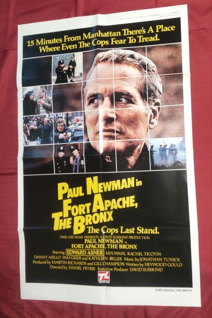 ロードショー付録ポスター アパッチ砦ブロンクス テータム・オニール