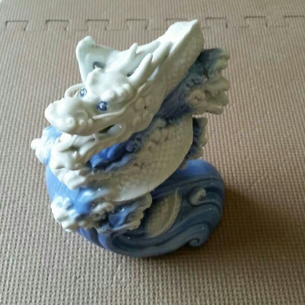 龍 陶器 骨董 アンティーク 時代物 ヴィンテージ