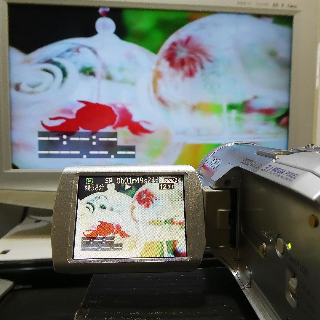 動作良好 パナソニックNV-GS250 MiniDVビデオ　DVD化に最適