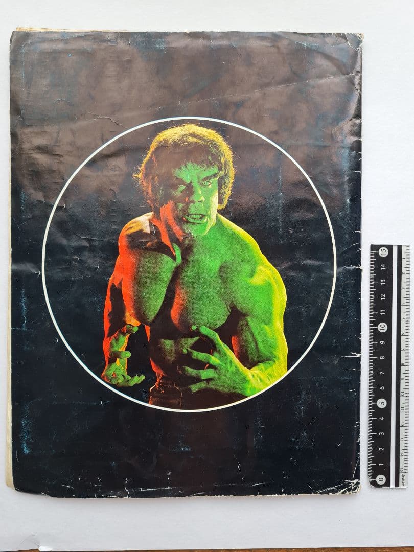 その他 1979 Incredible HULK picture card album