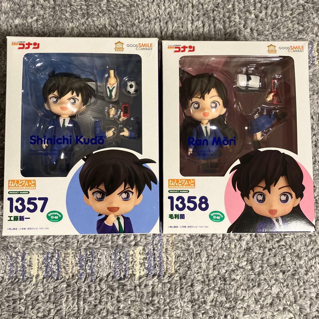 名探偵コナン ねんどろいど まとめ売り 工藤新一 毛利蘭 灰原哀 赤井