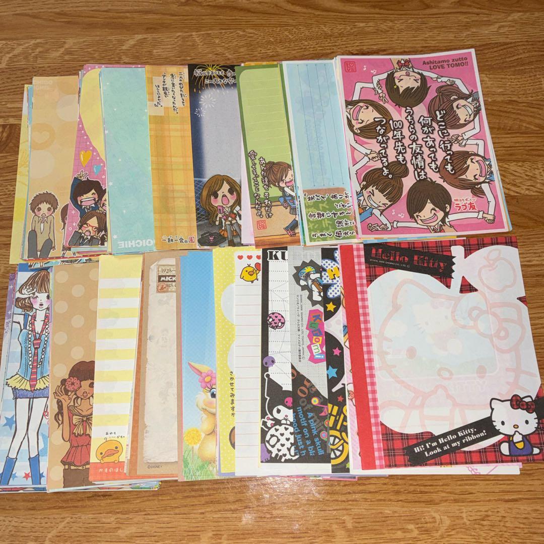 平成レトロバラメモ、バラメモ大量500枚、 平成女児、メモ帳ハガキ