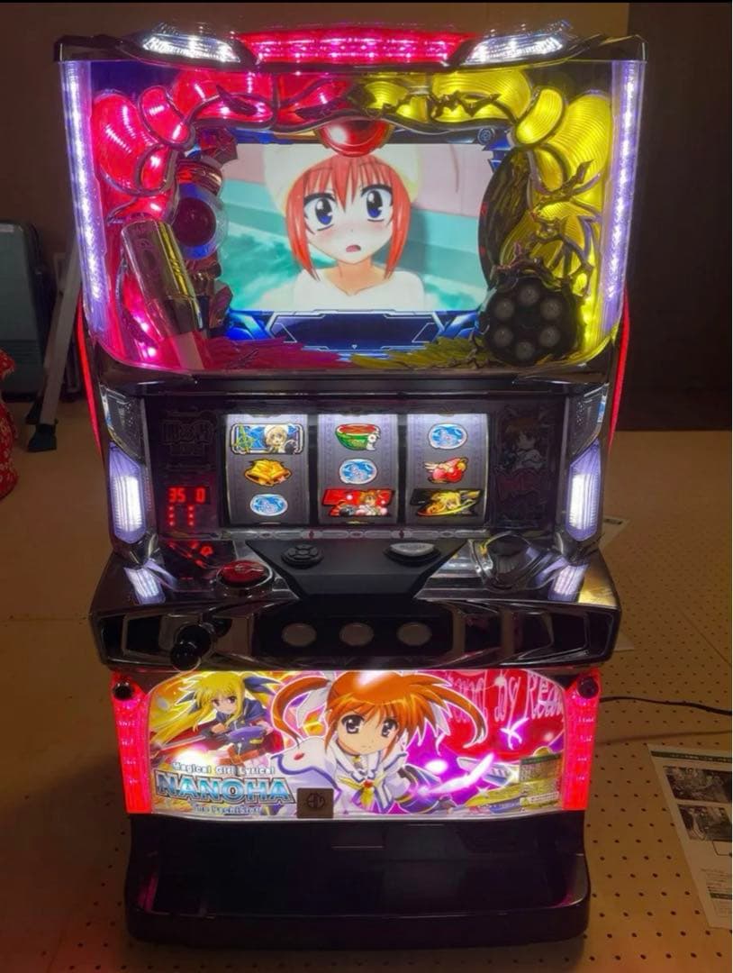 パチスロ 魔法少女リリカルなのは 実機