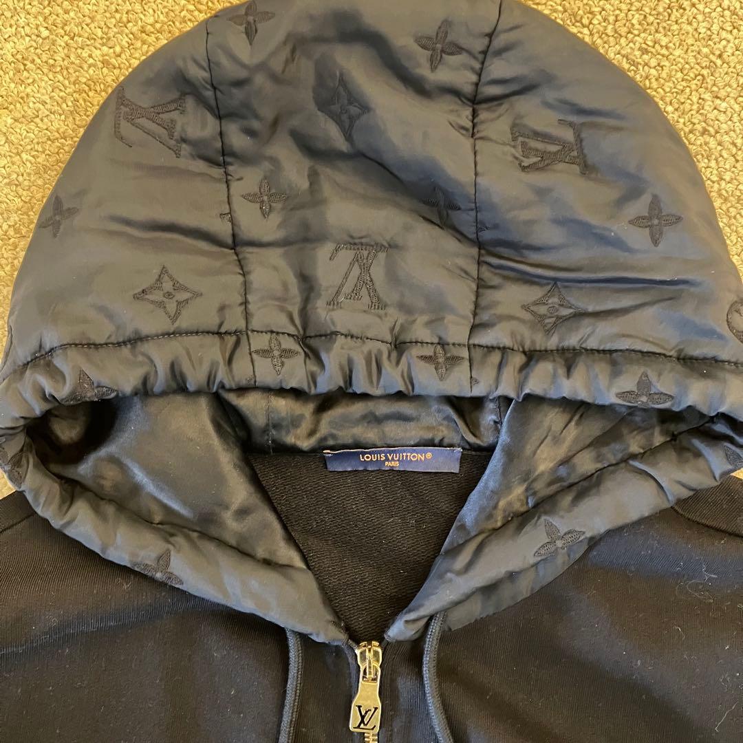 LOUISVUITTON ルイヴィトン　ハイブリッドジップ モノグラム　パーカー