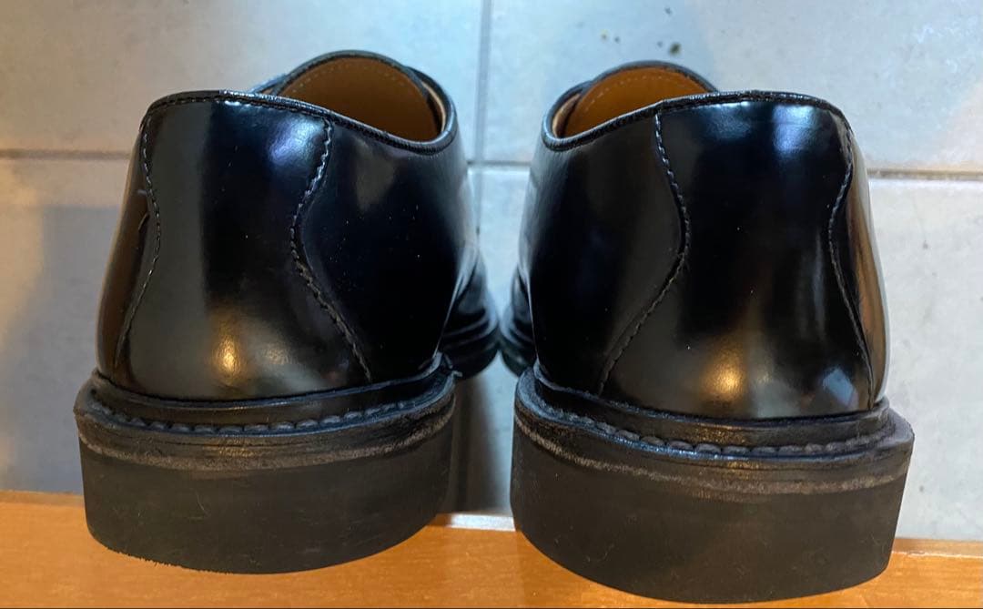 【美品】REGALリーガル JU16 モンクストラップ レザー ブラック