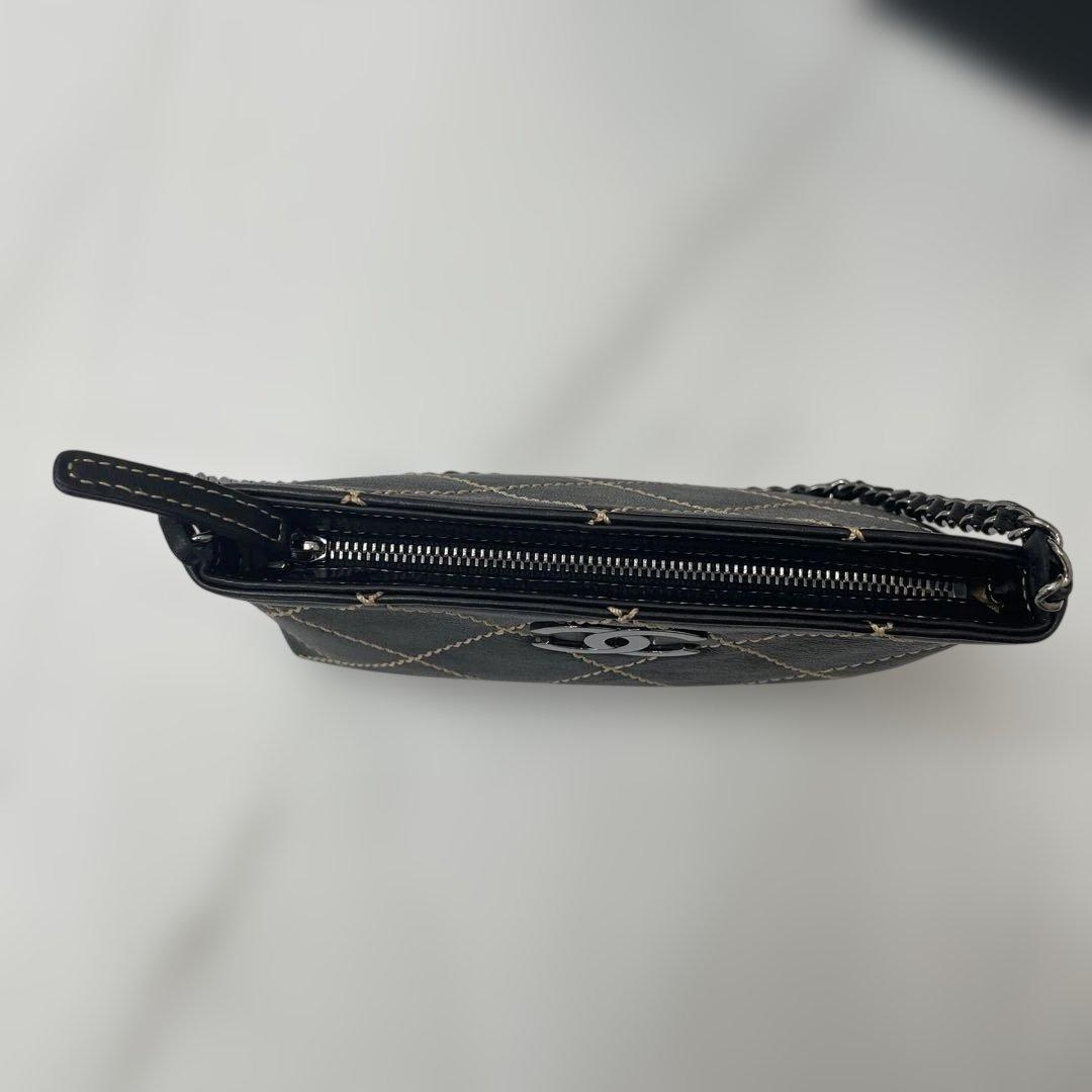 CHANEL ブラック ワイルドステッチ　バッグ