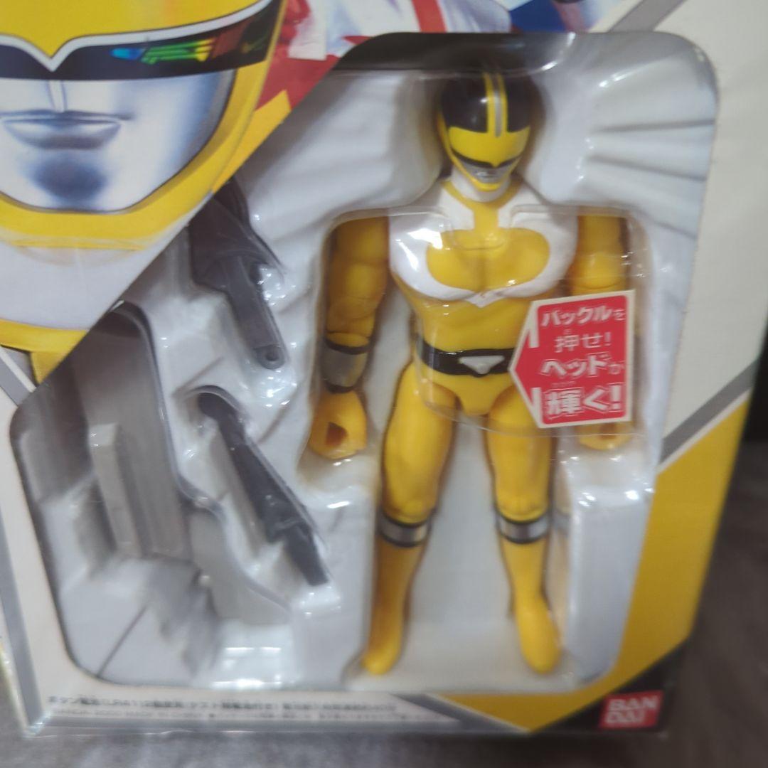 【未開封】未来戦隊タイムレンジャー　シャイニングヒーロ　6体セット