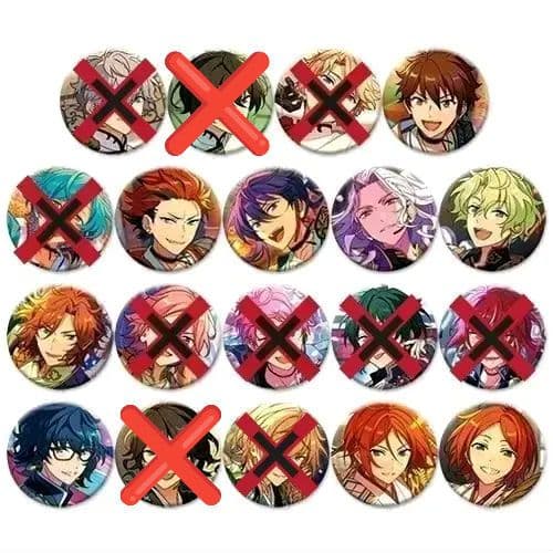 あんスタ イベコレ缶バッジ 2021 SUMMER 50点セット