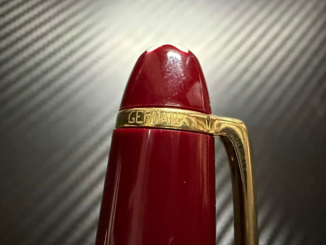 極美品 モンブラン マイスターシュテュック 163 ボルドー ローラーボール