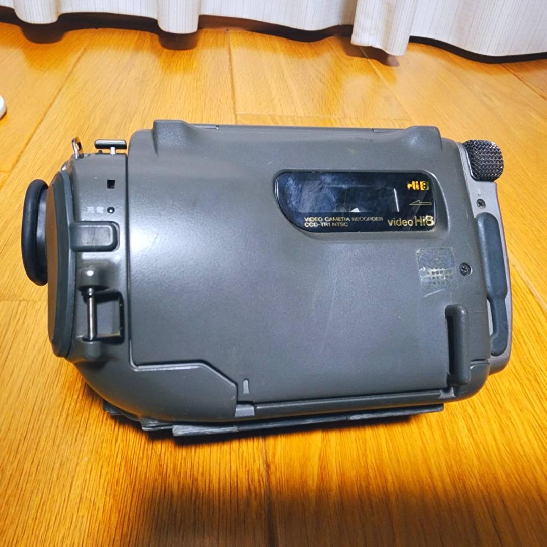 【動作確認済】SONY Hi8 高画質 CCD-TR1 ビデオカメラ セット