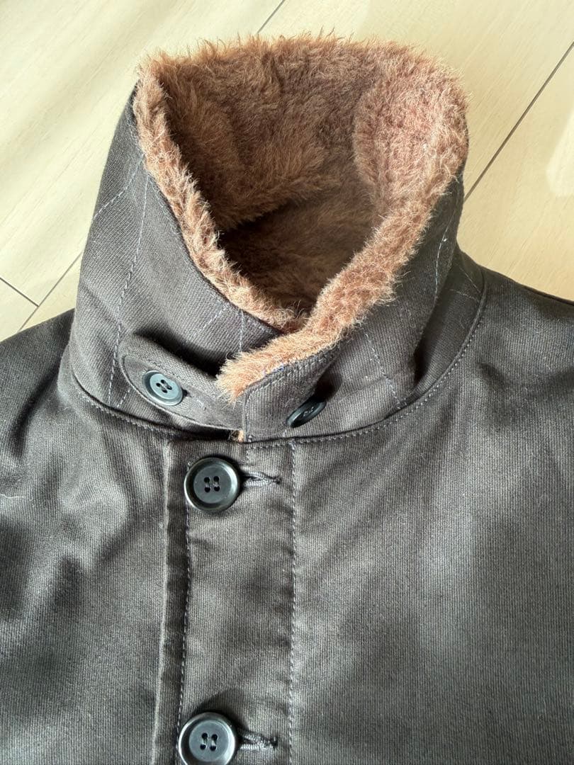 IRON HEART N-1 デッキジャケット xsブラック アイアンハート