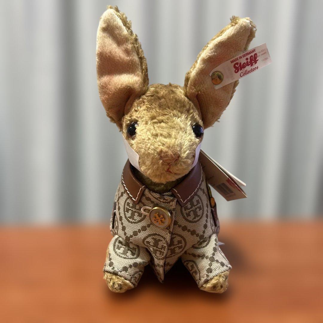 Steiff ✖️ トリーバーチ うさぎぬいぐるみ