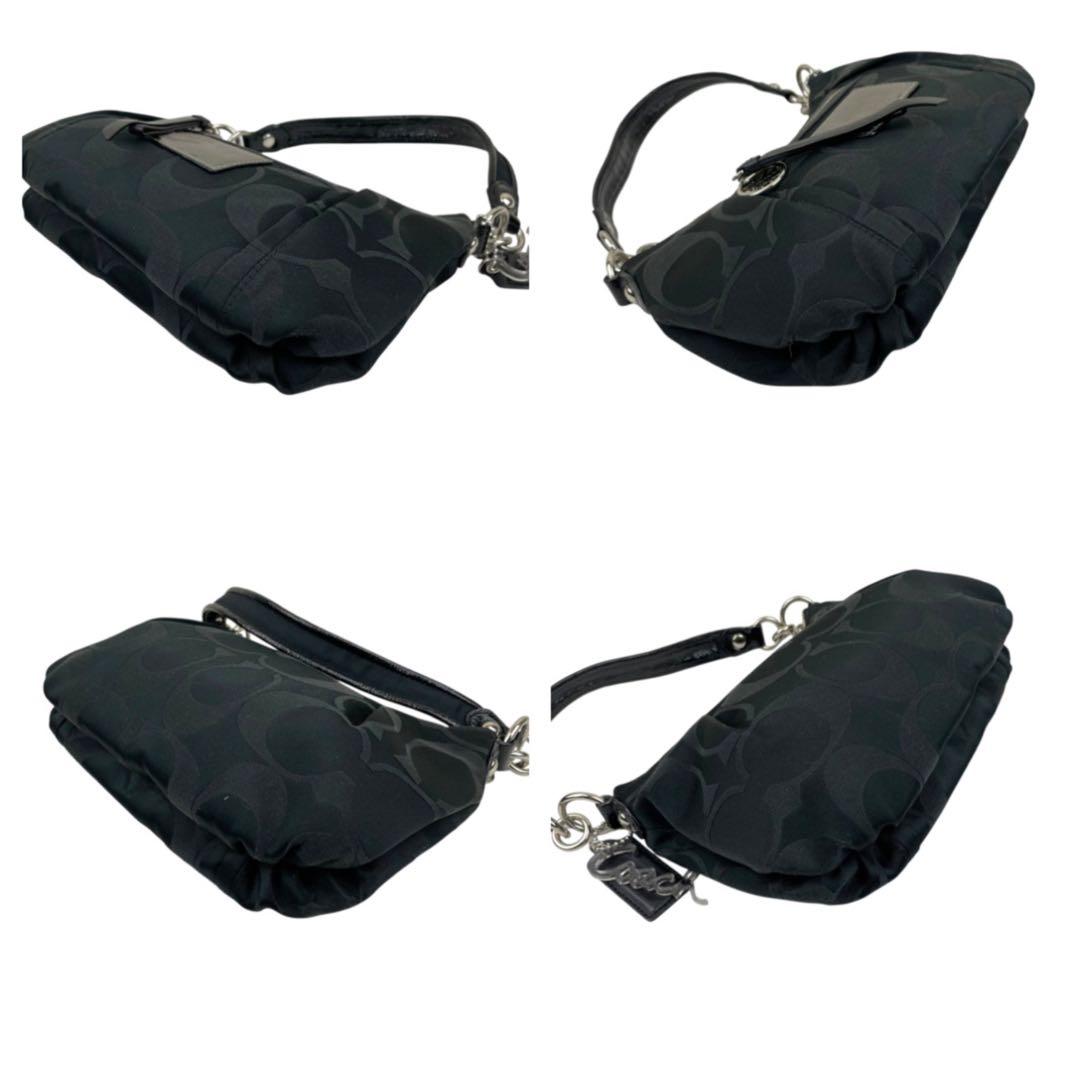 ✨極美品 COACH コーチポピー ショルダーバック 2way クロスボディ 黒