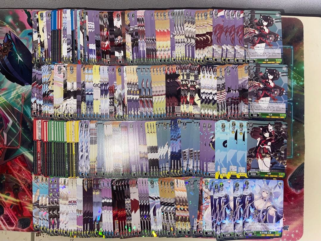 アズールレーン　ヴァイス　電源50枚デッキ　まとめ　シリアス　引退