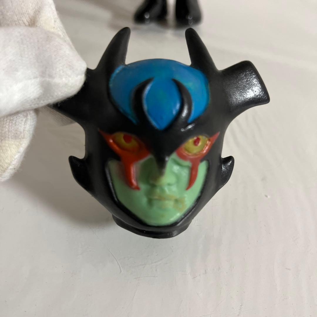 ⚠️当時物・人気　昭和レトロ・貴重　パチ　ソフビ　デビルマン　面取れ　ソフビ