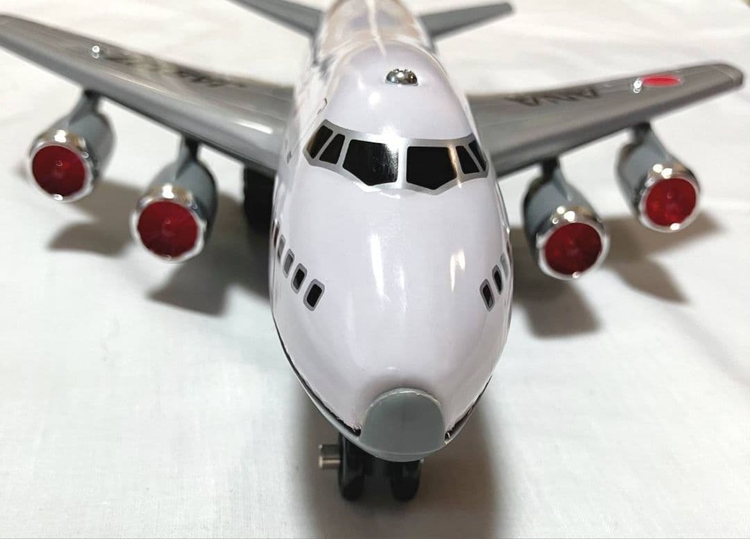 全日空 ジャンボジェット 747 ANA 日本製 ブリキ ビンテージ 飛行機