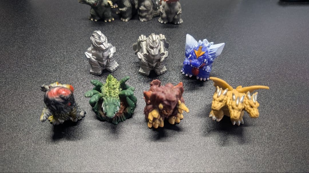 ゴジラ　指人形 セット