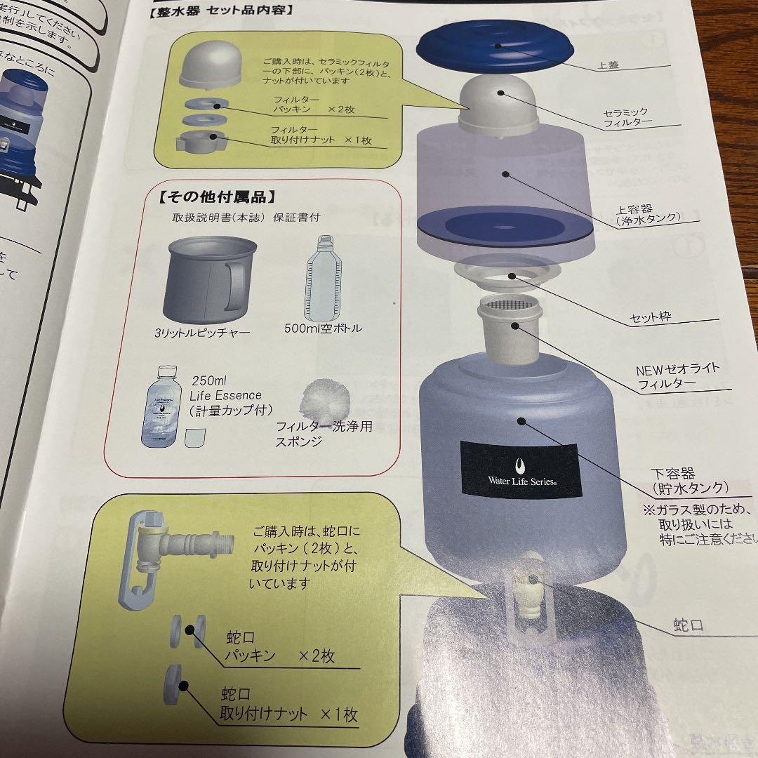 ポタポタクラブ エコウォーター 600ml2本 サーバー＆ライフエッセンス