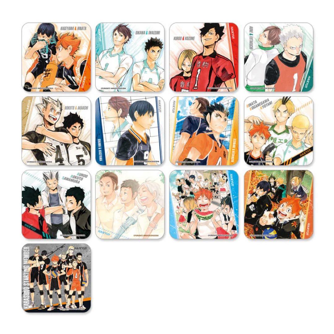 2BOX 未開封■『ハイキュー!!』アートコースター(R) 第1弾 全種セット