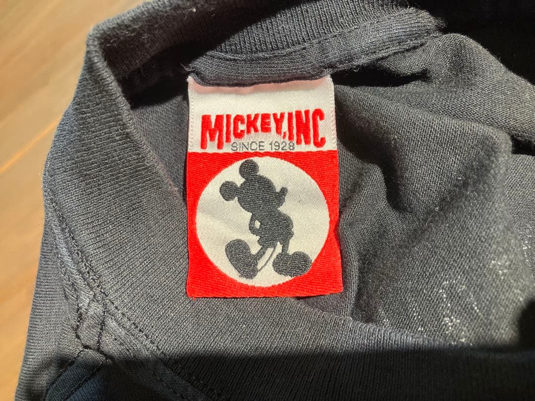 USA製 Disney 90's タワーオブテラー L ブラック ミッキー