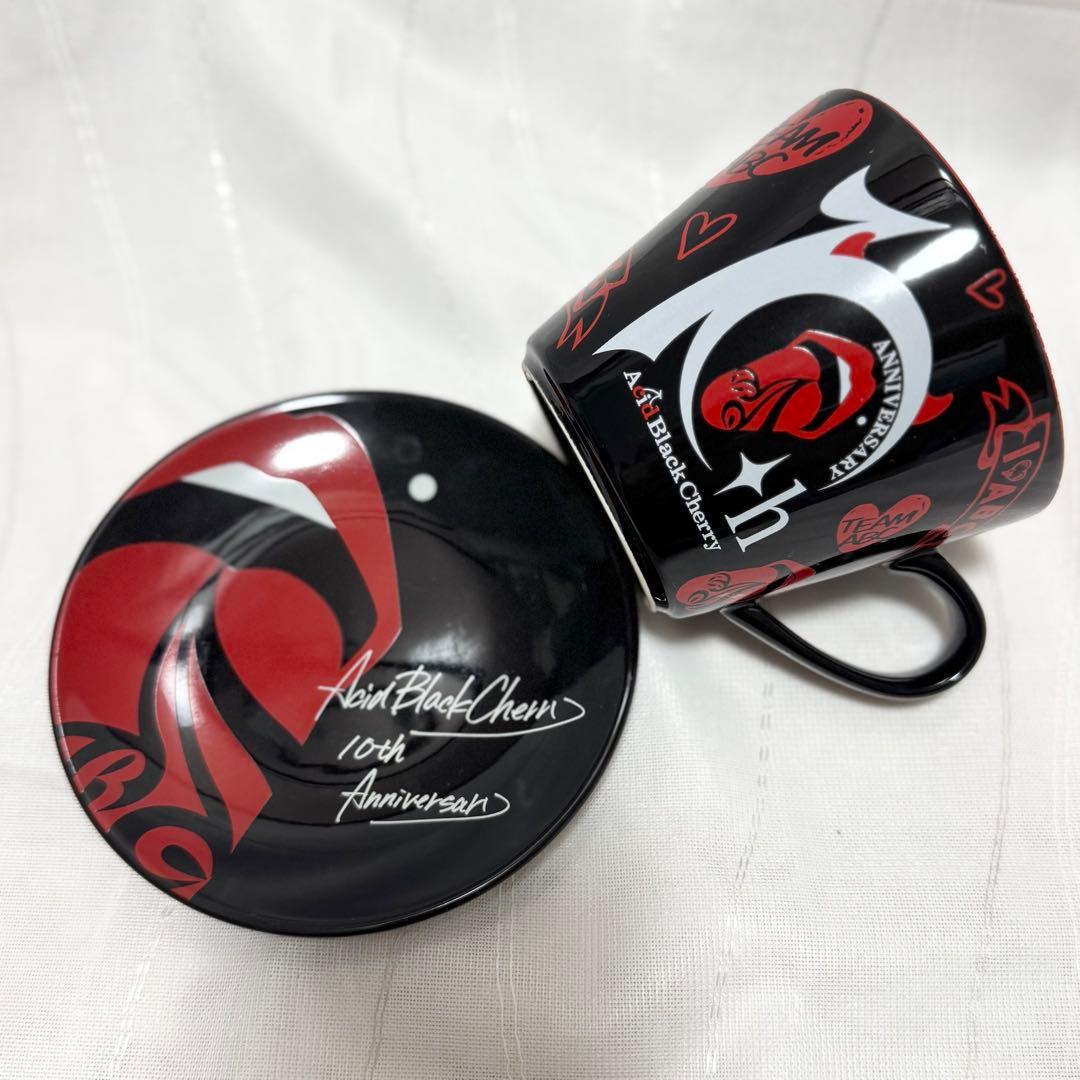 Acid Black Cherry 10周年 カップ＆プレート 赤＆黒セット - メルカリ