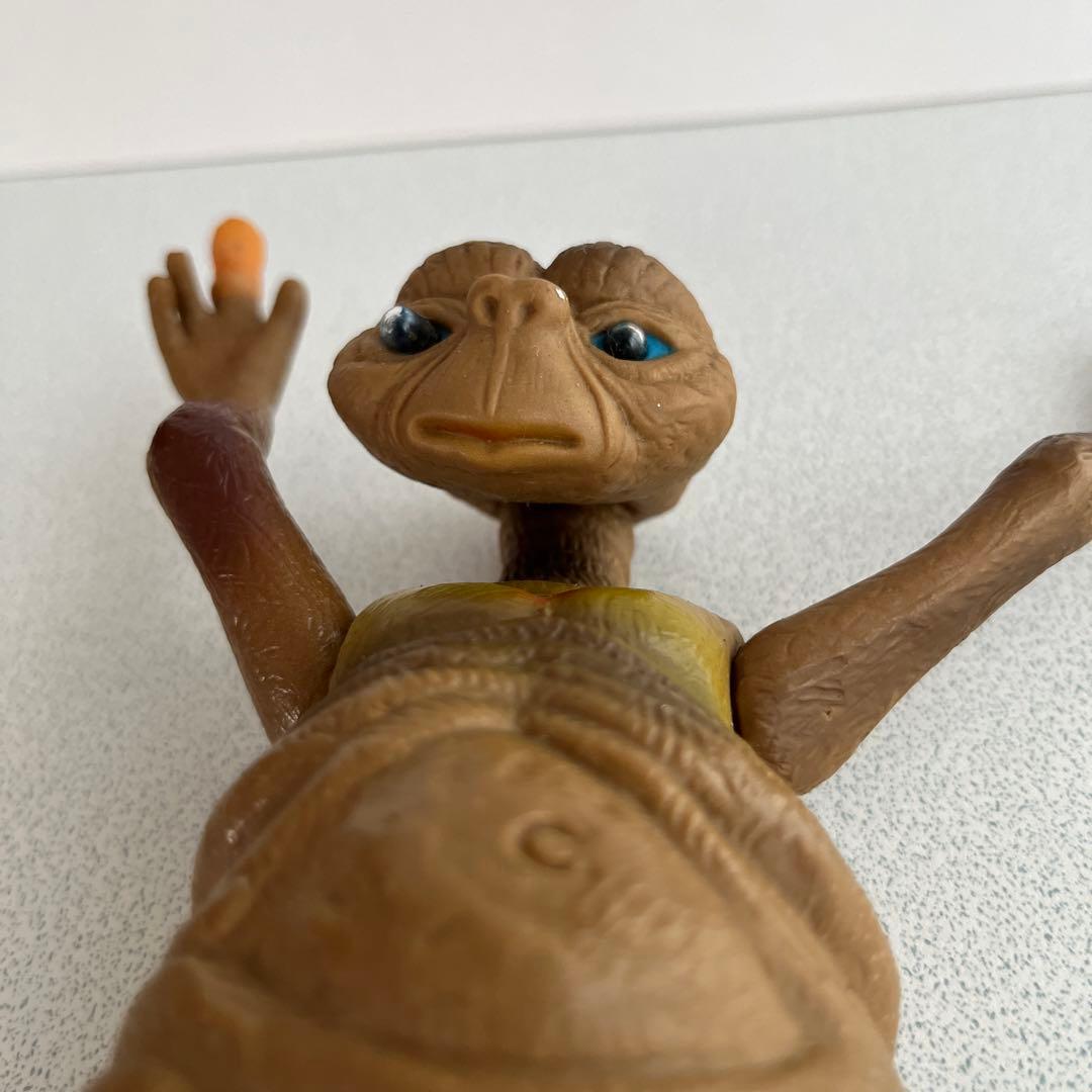 「ETフィギュア」昭和レトロ人形　ヴィンテージ　目か光る