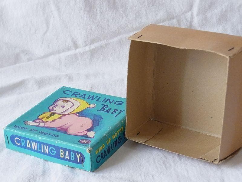 ハイハイベビー ゼンマイ 1950年代 増田屋　日本製【箱付き】昭和レトロ