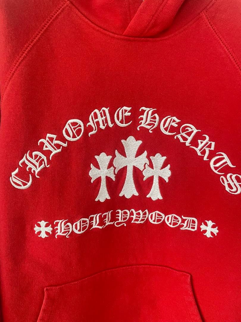 クロムハーツ ワイノット セメタリークロス プルオーバーパーカー スウェット