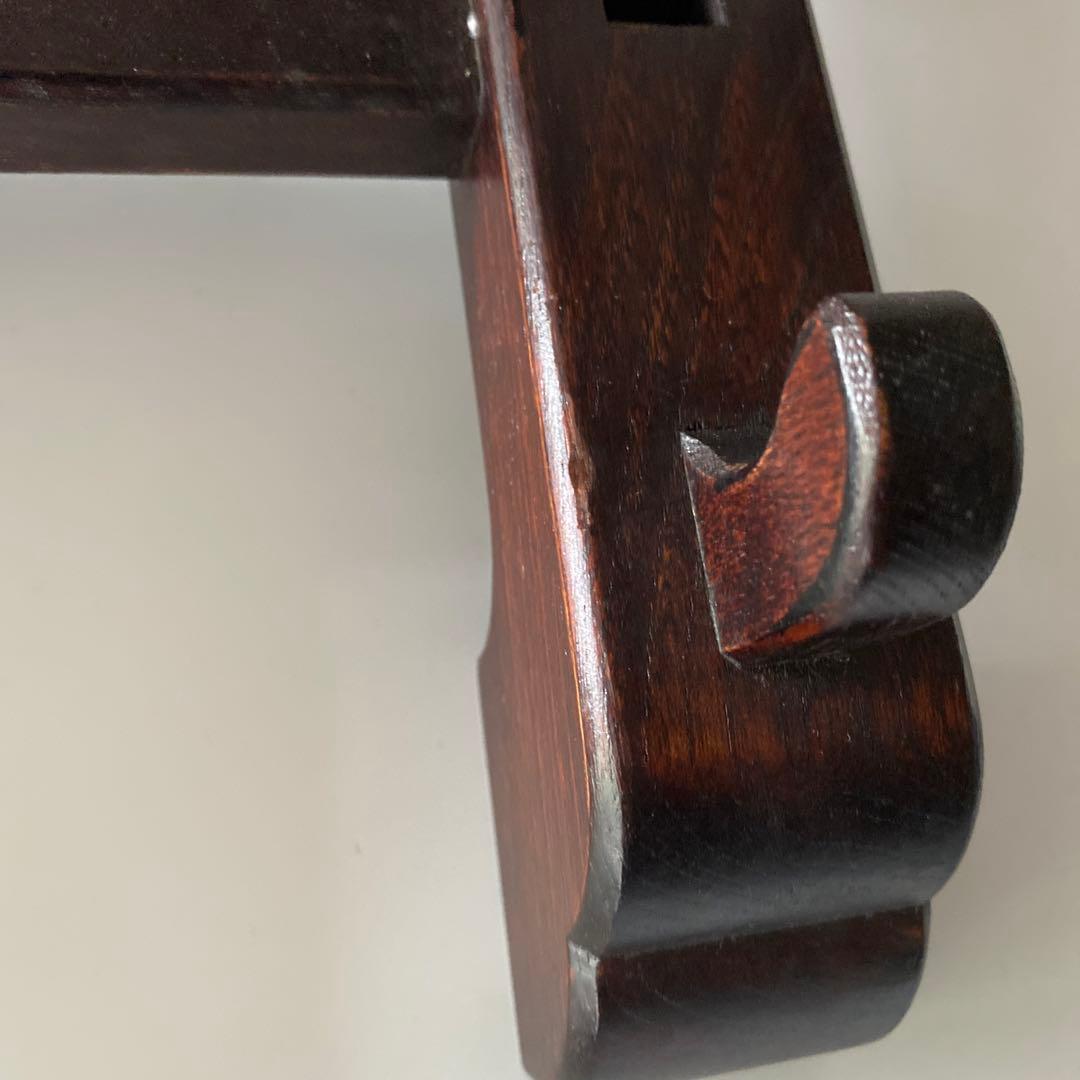 皿立て 皿立 民藝館型 日本民藝館 特大 高級 欅 けやき