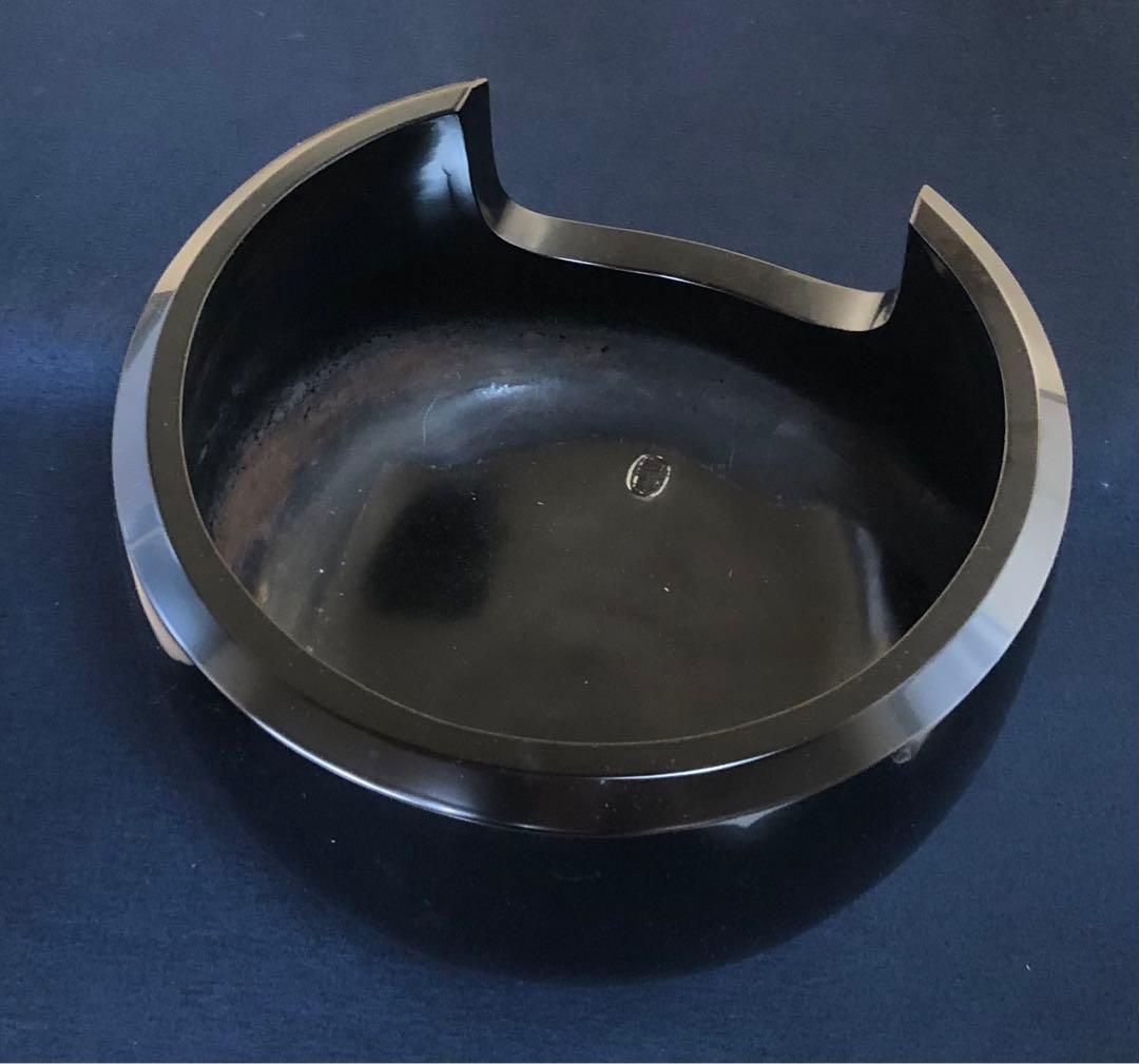 《R》真塗 面取土風炉 寄神崇白造 底瓦 前瓦 共箱 260109き2