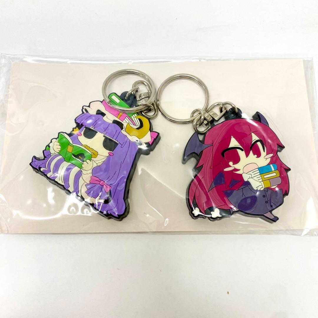 E224 未使用品 東方 ラバー キーホルダー セット 9個 東方プロジェクト