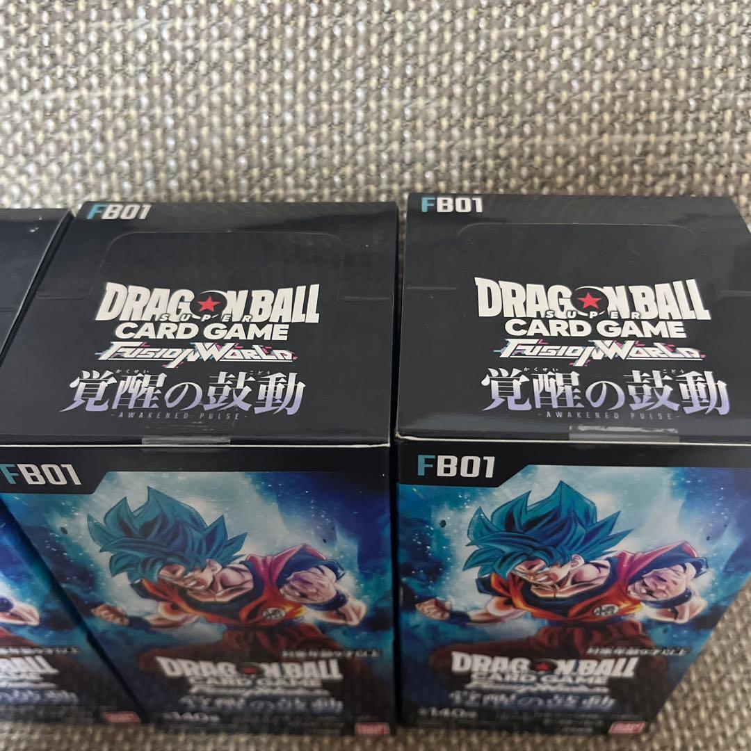 ドラゴンボールカード フュージョンワールド 4box
