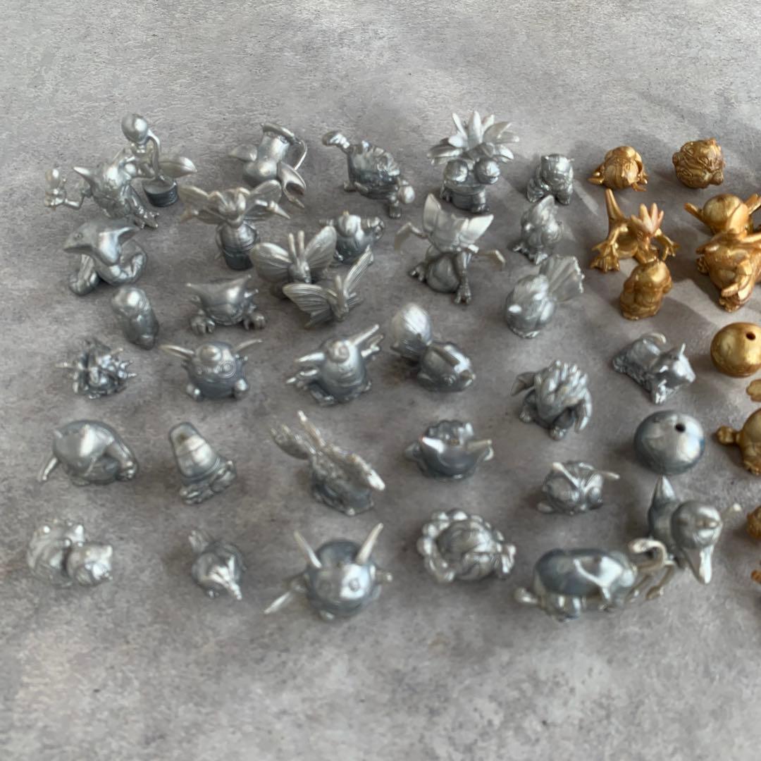 ポケモン フィギュア フルカラーコレクション 金銀 まとめ売り 69個 任天堂