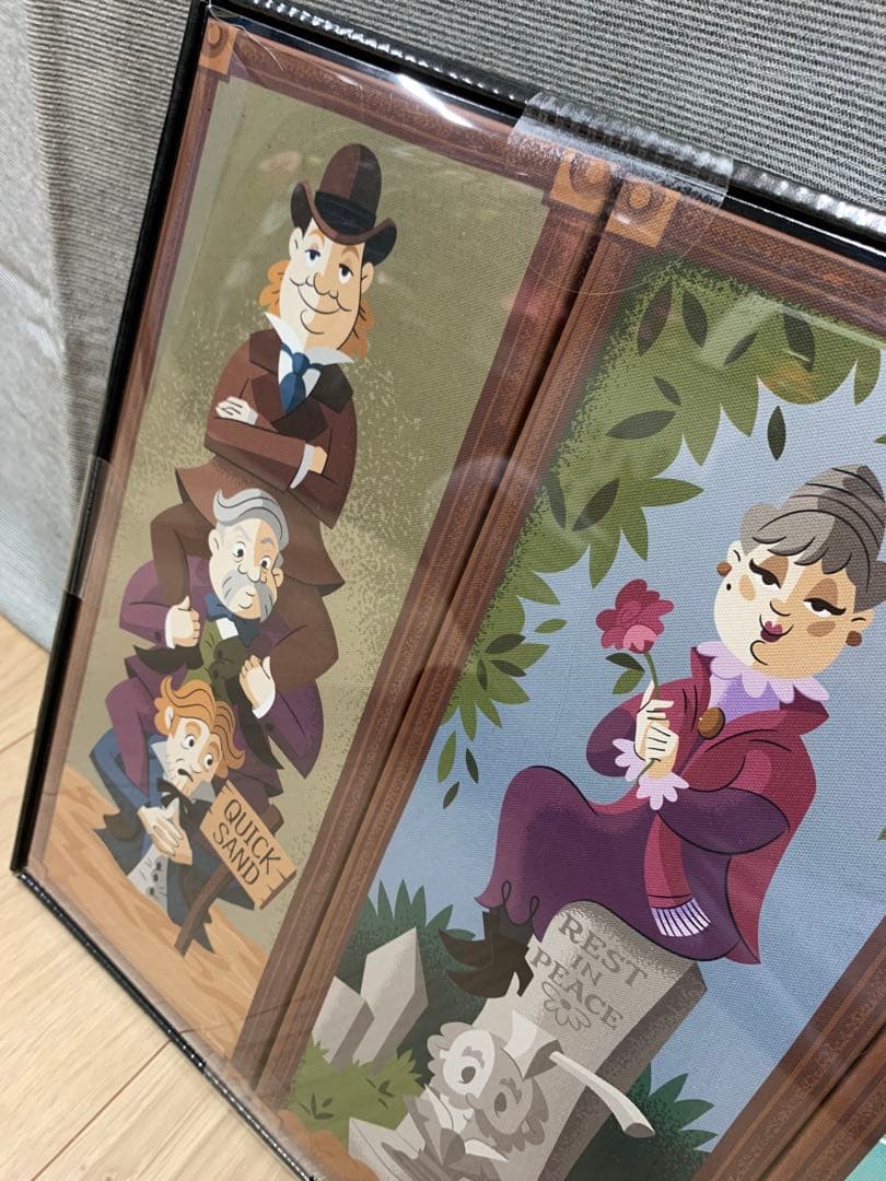 ディズニー ホーンテッドマンション ストレッチングルーム アート