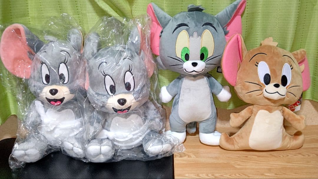 【タグ付き】トムとジェリー　ぬいぐるみセット