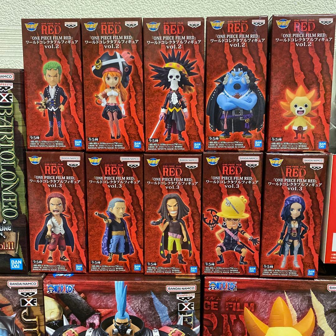 ワンピース フィルムレッド フィギュア 29体セット‼︎ オマケ付き