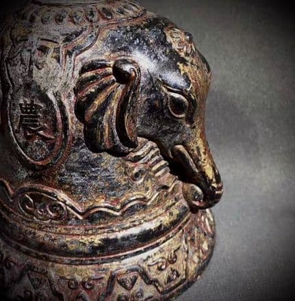 銅器 仏教 法器金剛杵 古美術 コレクション品 銅製 工芸品 彫刻装飾品置物