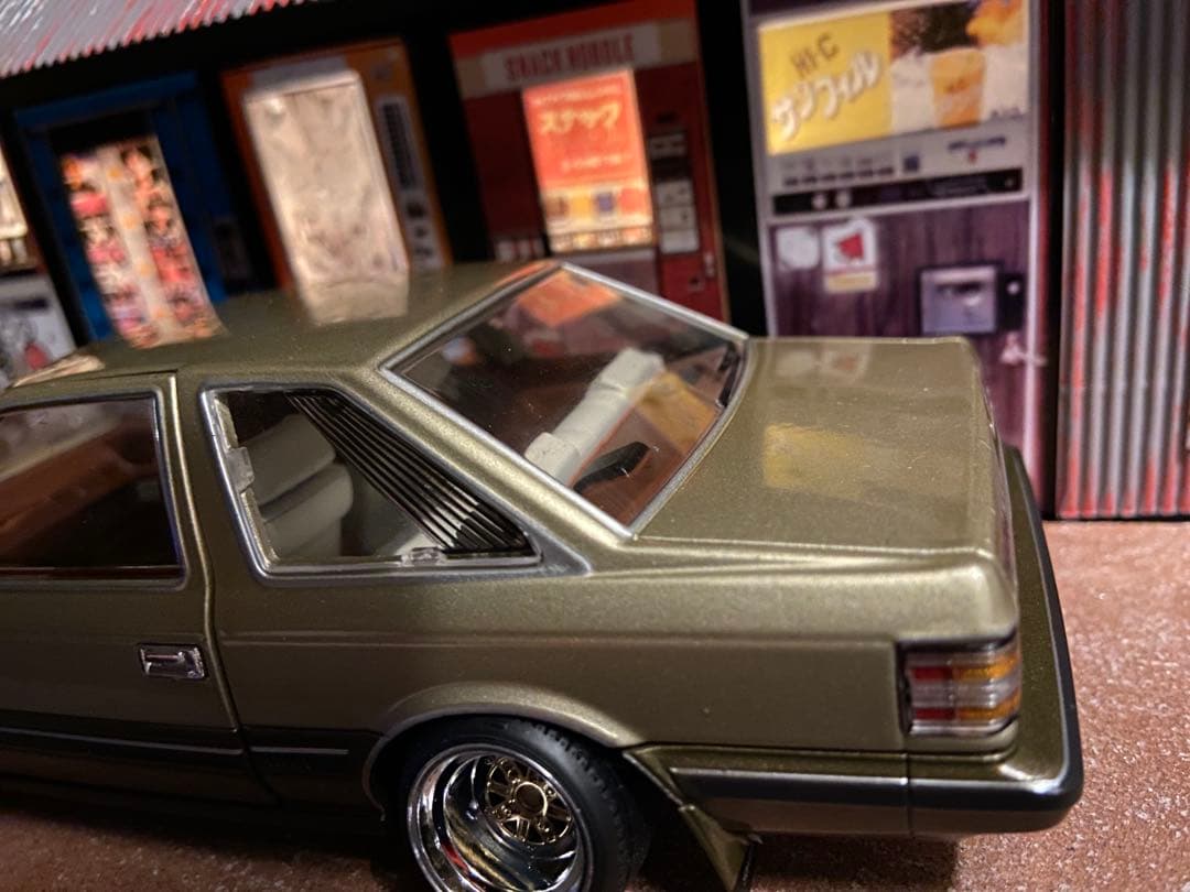 1/24 国産名車コレクション ソアラ カスタム ジオラマ 旧車 クリアケース