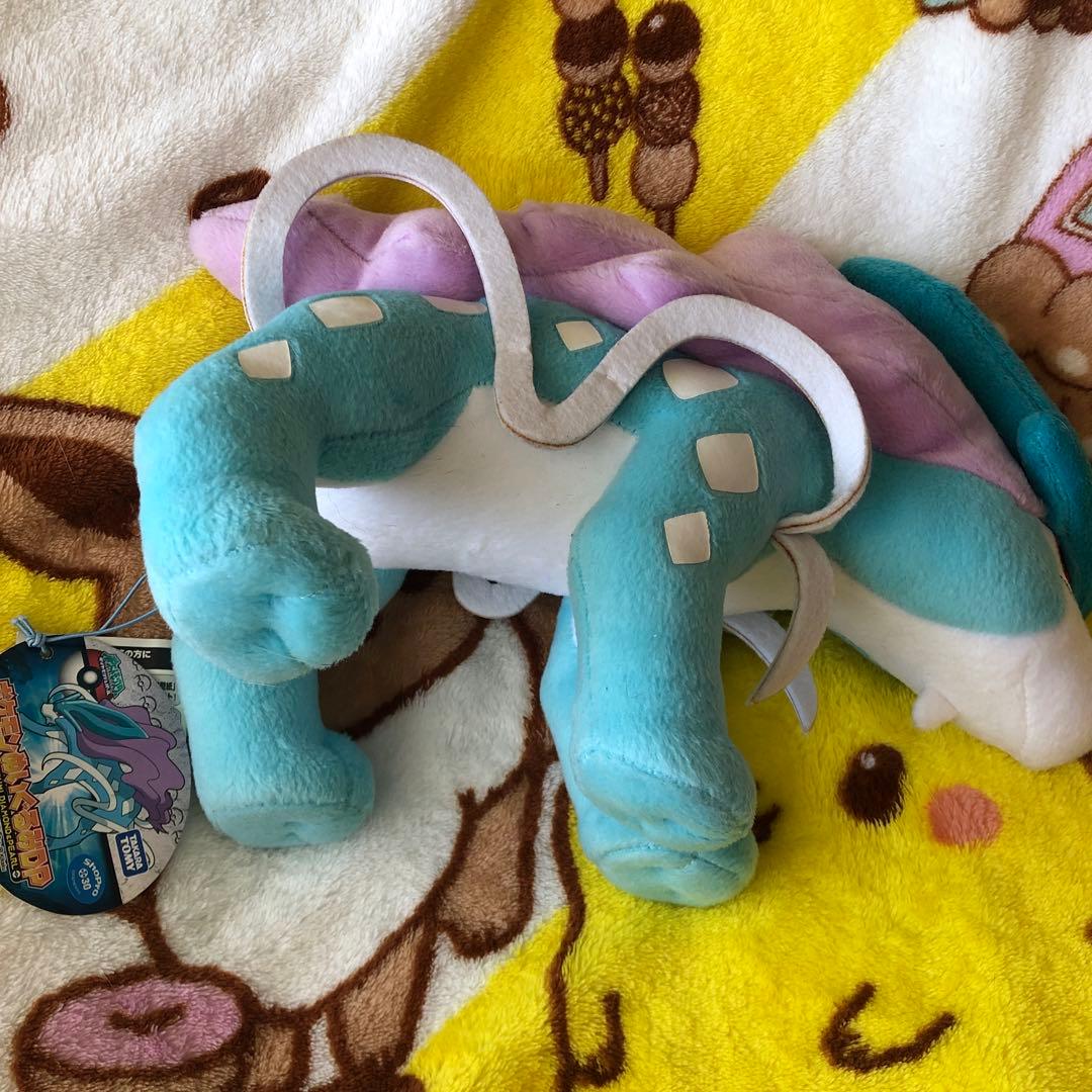 ポケモン　タカラトミー　スイクン　DP ぬいぐるみ