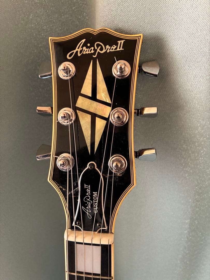 Aria Pro II レスポールカスタム　エボニー　ジャンク