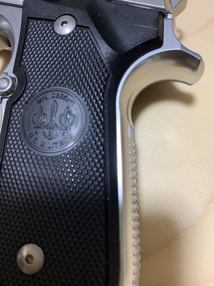 廃盤 東京マルイM9A1クロームステンレス　ガスブローバック