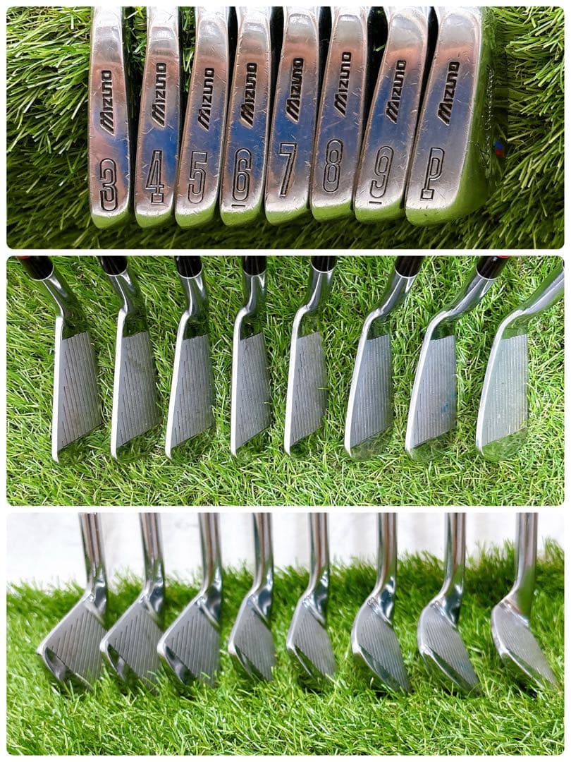 4. ミズノ セベ バレステロス メンズ ゴルフクラブ アイアンセット 右利き