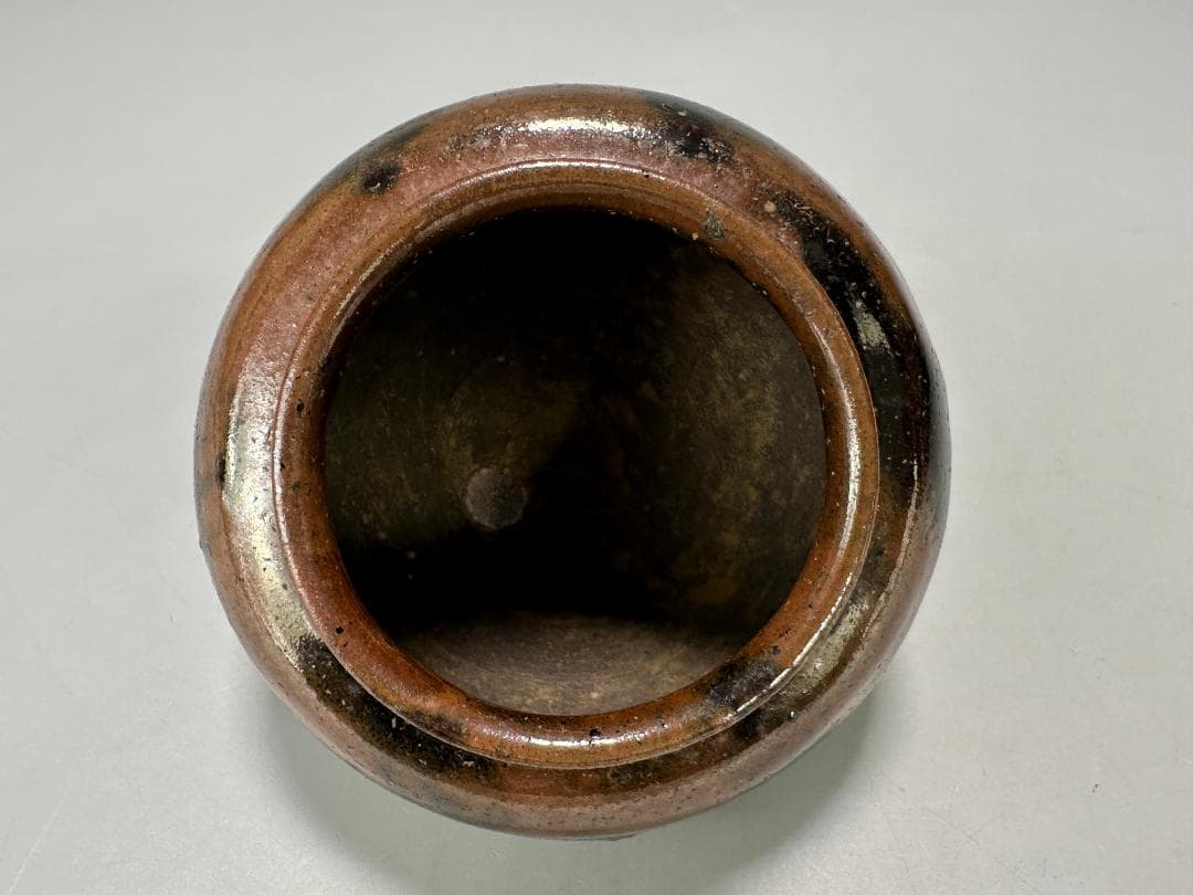 日本美術　桃山～江戸時代　古瀬戸　茶道具　茶入　大海　古物　時代茶器