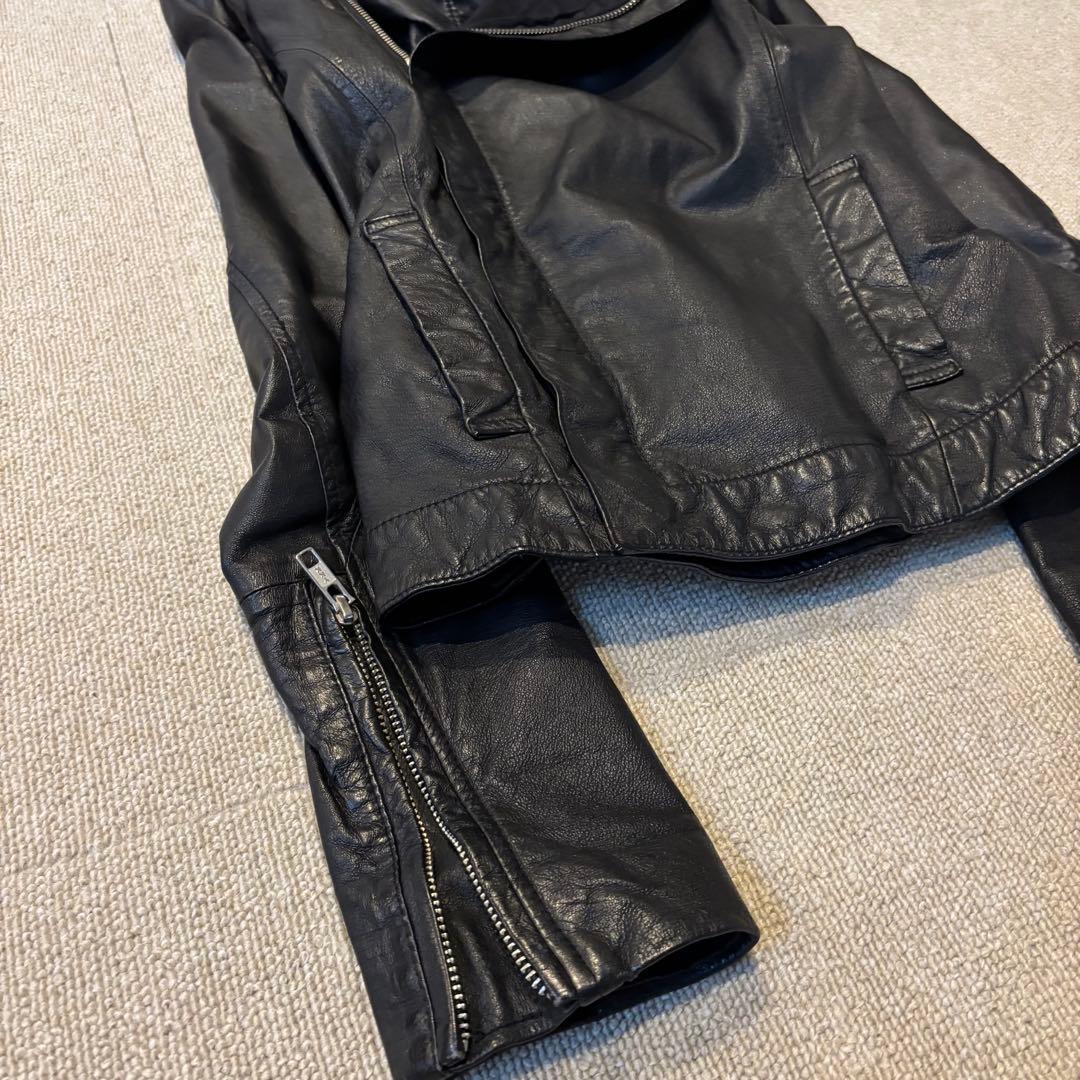 00's archive LGB ギミック レザージャケット 変形 ekam - メルカリ