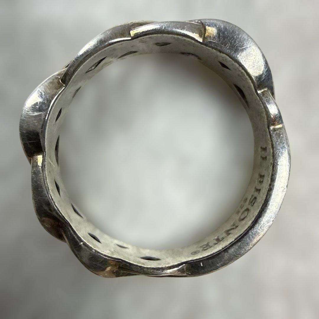イルビゾンテ　超希少　シルバー925リング　約13号　美品