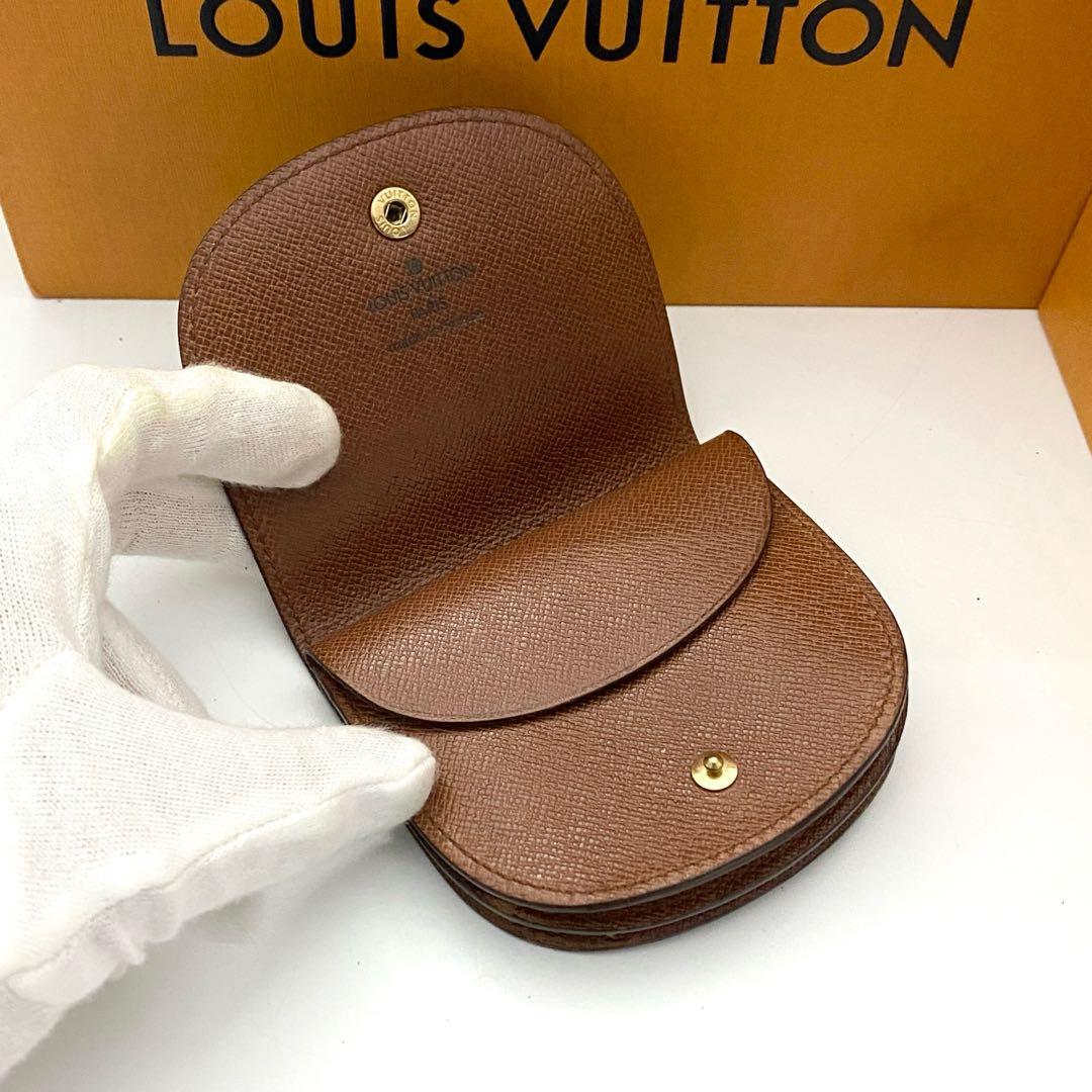 保管品　ルイヴィトン　ポルトモネ　グゼ　モノグラム　ケース