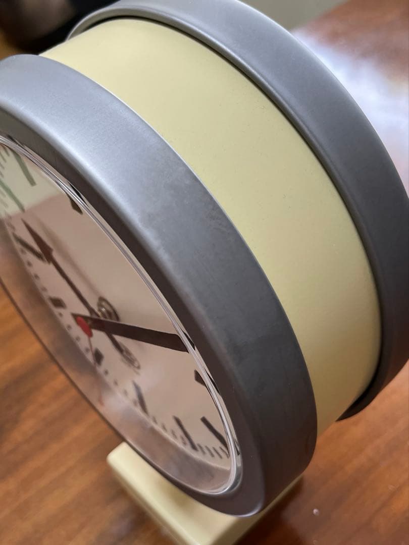 こんちゃん！新品　ダルトン　ダブルフェイスクロック両面時計