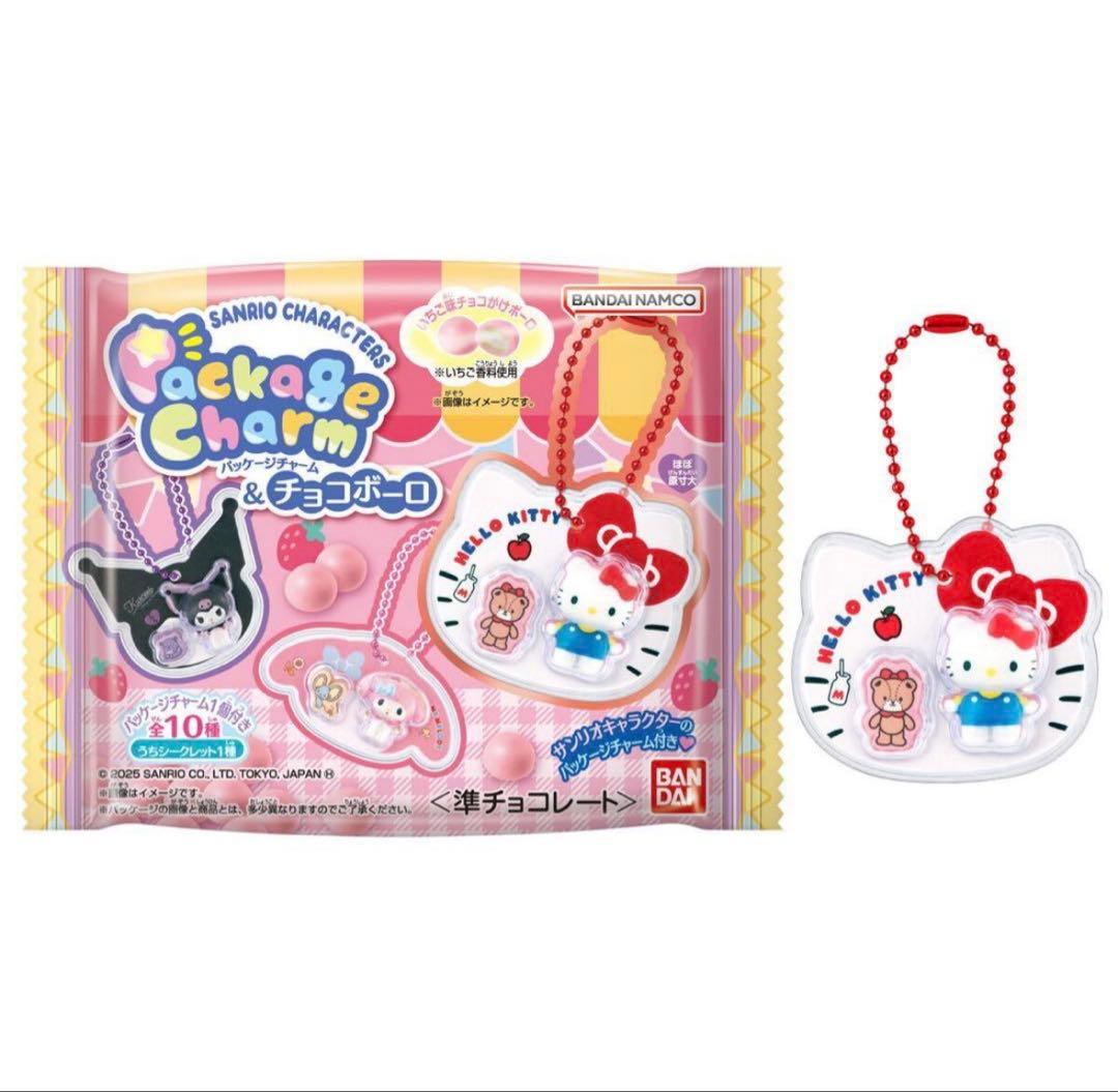 サンリオ　パッケージチャーム　チョコボーロ　10個入り
