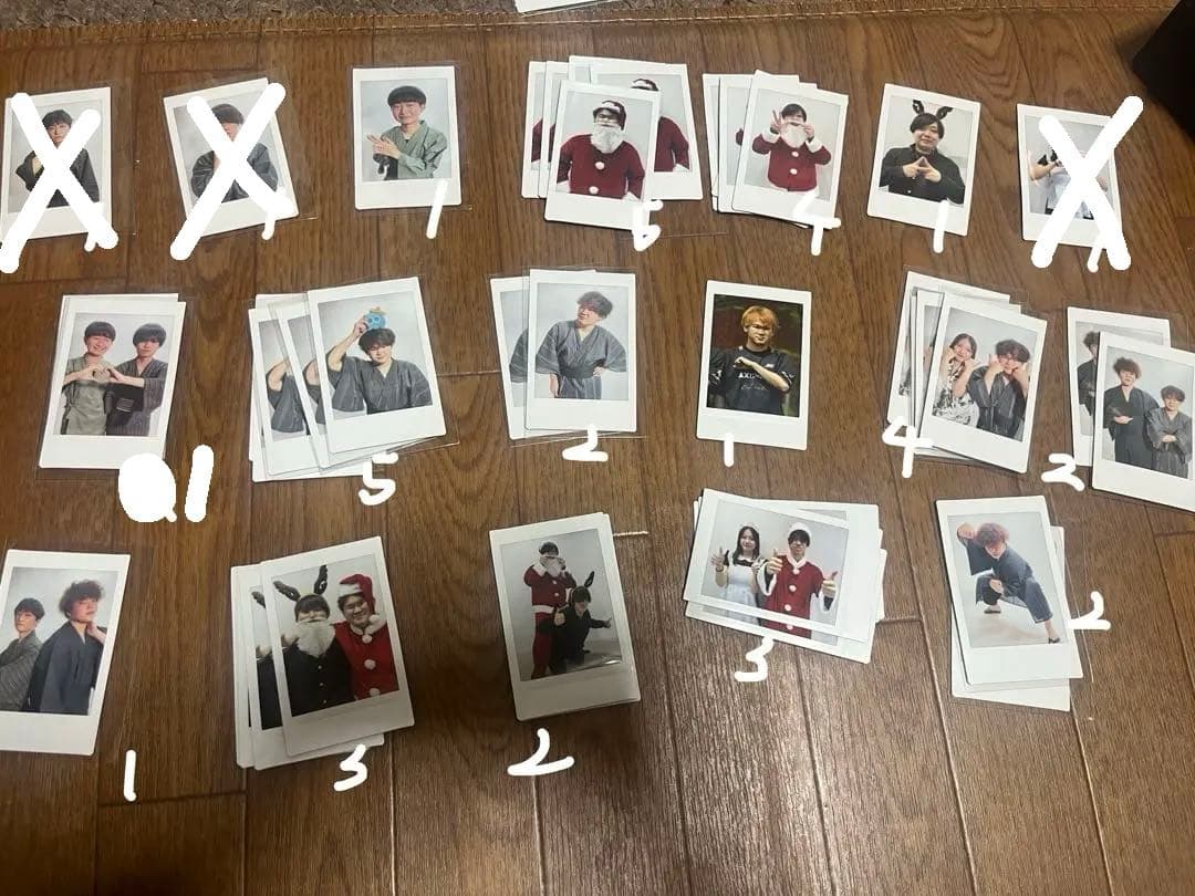 第五人格 IJLプレイオフ AXIZ チェキ まとめ売り