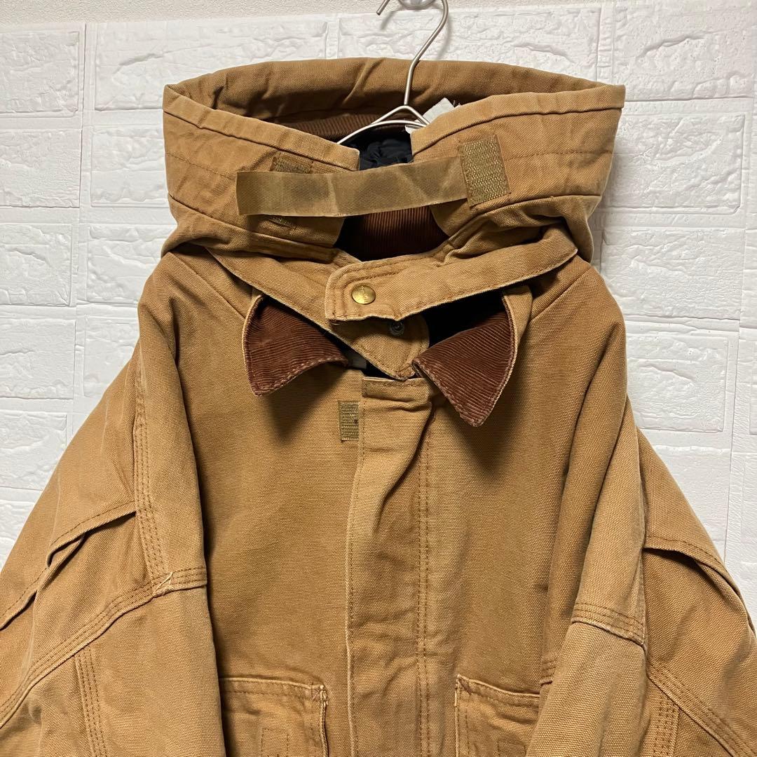 ●H13【US輸入】カーハート トラディショナルコート ブラウン系【2XL相当】